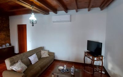 Intervenção feita em moradia unifamiliar em Lameira de S. Pedro
